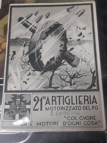 Cartolina ww2 arditi rsi 21 - cartolina,