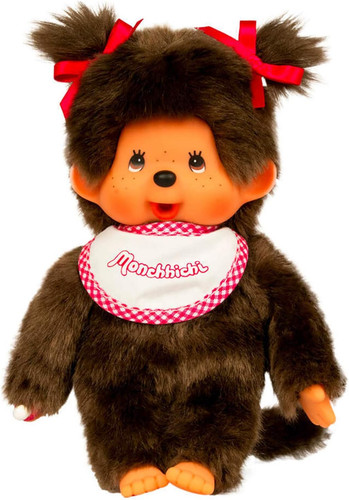 Monchhichi peluche bavaglino - monchhichi,
