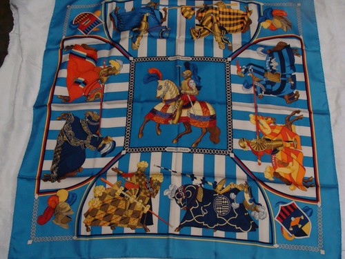Sciarpa seta hermes chocs en - sciarpa, hermes,