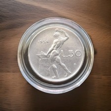 Moneta Da 50 Lire 1954