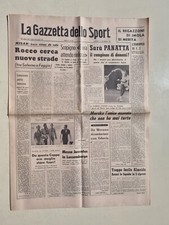 GAZZETTA DELLO SPORT 29 SETTEMBRE 1970 MILAN - ADRIANO PANATTA - REGAZZONI