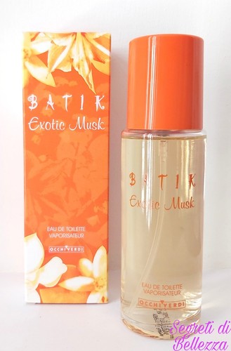 Batik exotic musk - musk, occhiverdi