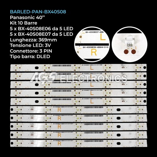 Kit barre strip led tv - barre,