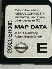 DATI MAPPA ORIGINALE NISSAN 25920 BH00D CONNECT1 2011/12
