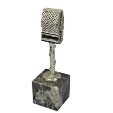Scultura Vintage Microfono