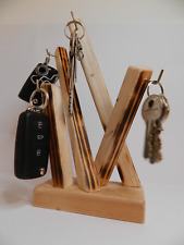 Portachiavi Idea regalo natale Decorazione per la casa Oggetto in legno unico