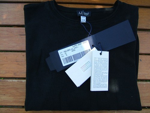 Armani jeans maglia girocollo - jeans,