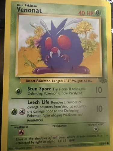 Pokemon yenonat 64 rarità - yenonat, #63/64