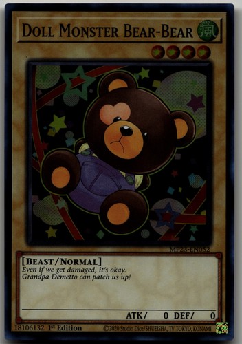 Bambola mostro orso - mostro, orso-orso