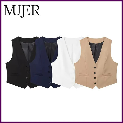 Gilet smanicato mujer 2025 - gilet,