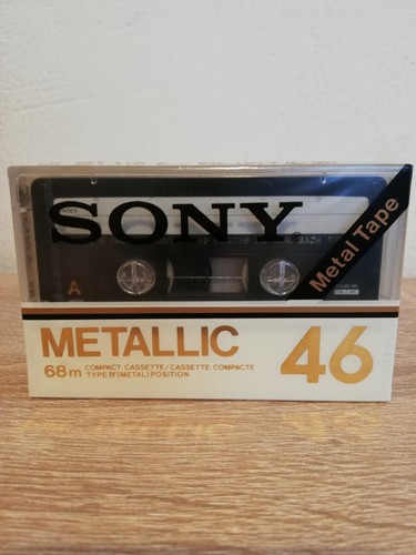 Sony sealed cassette tape - sealed, cassette,