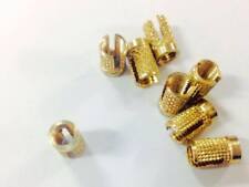  25 Inserti Filettati a pressione M3,M4,M5 In Ottone x Plastica, Legno, ecc.