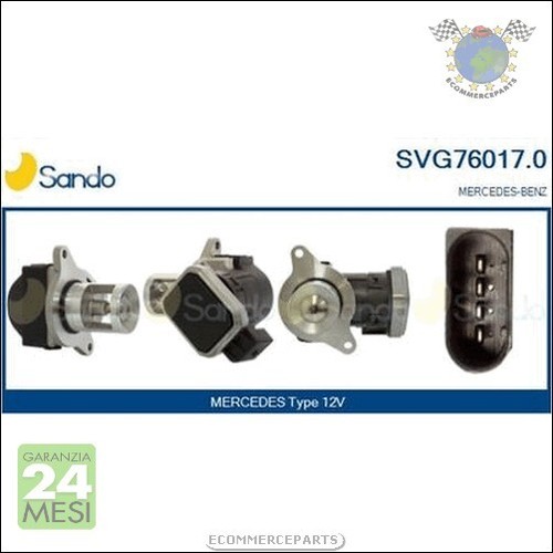 Valvola egr sando per - sando, mercedes