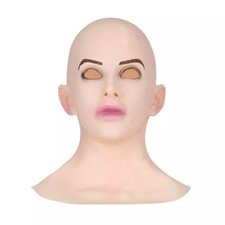 Maschera viso realistica donna