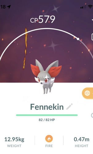 Shiny fennekin pokemon - shiny,