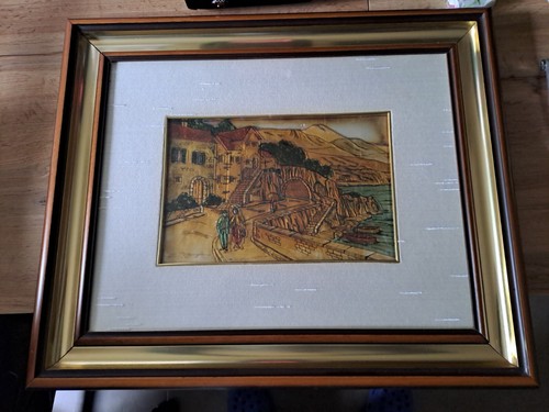 Quadro epoca 60x50 lamina - d'epoca,