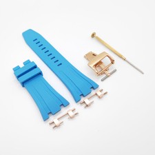 27mm Rubber Strap Rose Gold