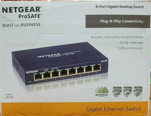 Netgear gs108 switch - netgear, di
