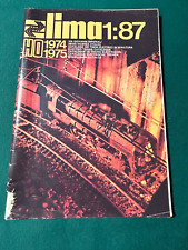 Catalogo Trenini e Ferromodellismo Lima ,1974 e 1975, multilingue