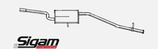 Silenziatore posteriore marmitta SIGAM 12681 FIAT Uno 45 i.e. 1.0 45 CV 33Kw