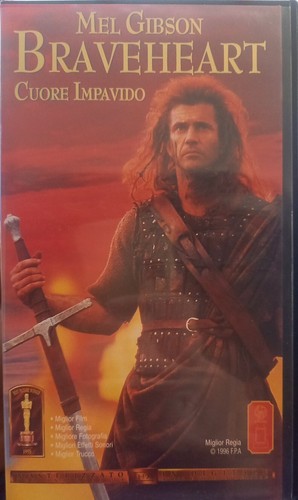Braveheart vhs doppio - braveheart,