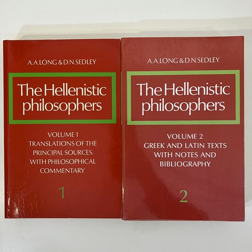 The hellenistic philosophers - hellenistic,