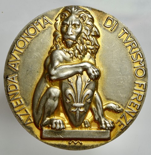 Firenze medaglia in - -,