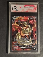 POKEMON - FLAREON V - SPECIAL CARD - EDIZIONE LIMITATA - 147/150 - GRAAD -CUSTOM