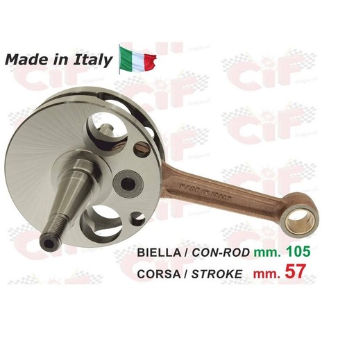 Albero motore completo made