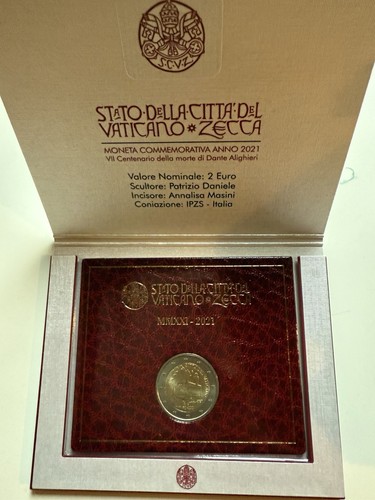 Vaticano 2021 2 euro - -,