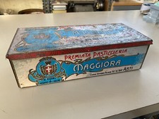 Antica scatola latta Biscotti
