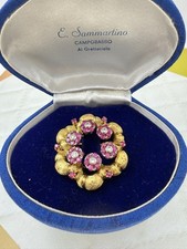 Vintage brooches natural ruby - brooches,