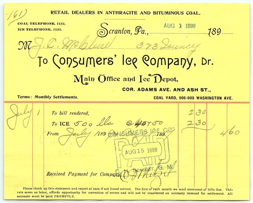 1899 scranton testa di - pa,