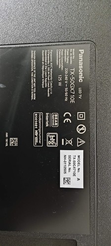Ricambi panasonic 50gx7 - ricambi, tv