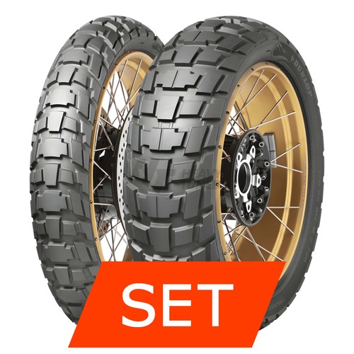 Kit pneumatici dunlop trailmax - pneumatici,