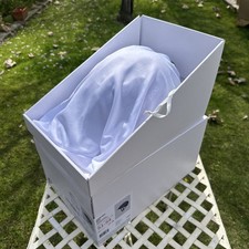 Casco bicicletta POC Axion Race MIPS viola zaffiro/nero piccolo 51-54 NUOVO