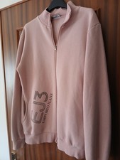 Felpa Donna Con Cerniera Emporio Jeans EJ3 - Taglia XXL - Rosa