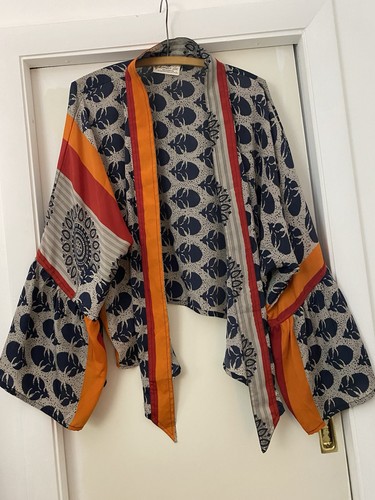 Kimono giacca patchwork - kimono,,