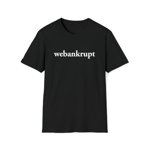 Maglietta girocollo webankrupt - maglietta,