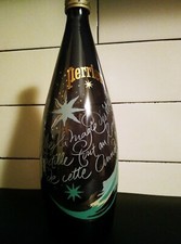 PERRIER bottiglia acqua 75 ml Vuota  - edizione Natalizia - da collezione