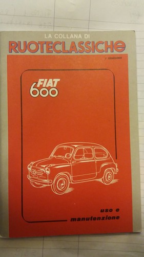 Fiat 600 fotocopia - , anastatica