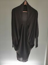 Vestito lana grigio Sisley taglia M 