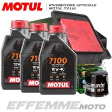 Tagliando YAMAHA MT-09 / MT09 Abs 2014-2020 (3 MOTUL 7100 10W40 + Filtri Hiflo)