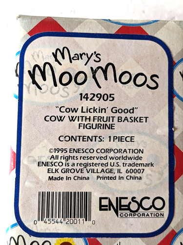 Enesco mary moo - moos,