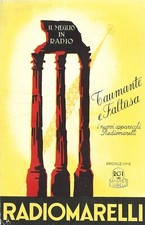 Rca radiomarelli 1936 - 1936, leaflet