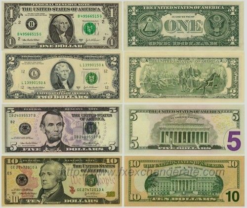 Set dollaro stati - set, uniti