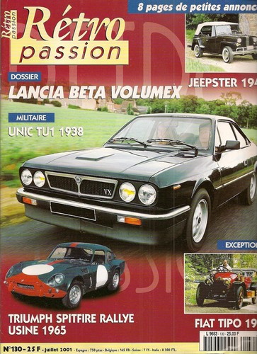 Retro passion 130 - retro, lancia