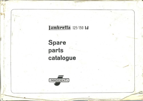 Manuale ricambi lambretta moto - manuale,