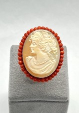 Anello Argento 925 con Cammeo