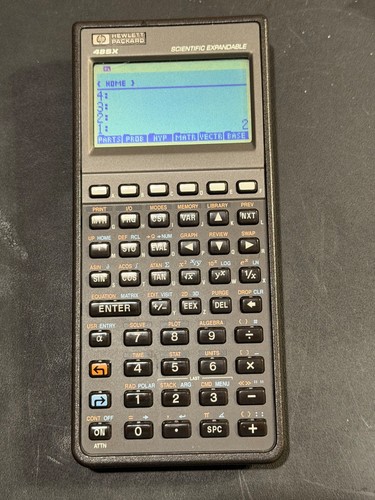 Hewlett packard 48sx - hewlett,